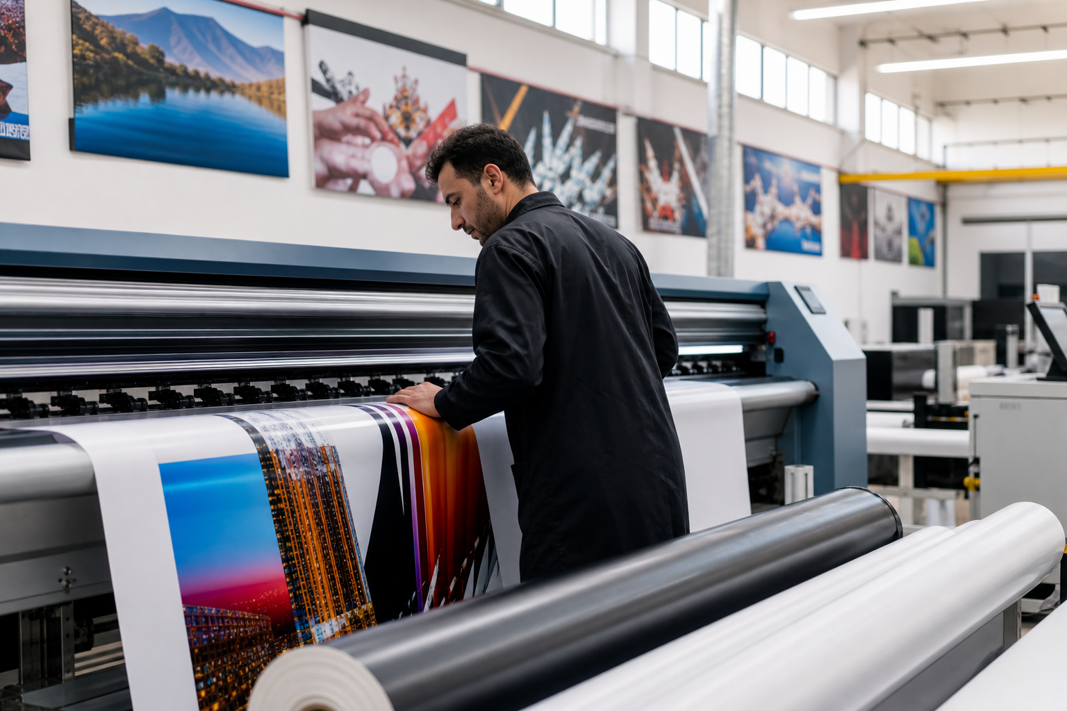 Machine offset et impression professionnelle